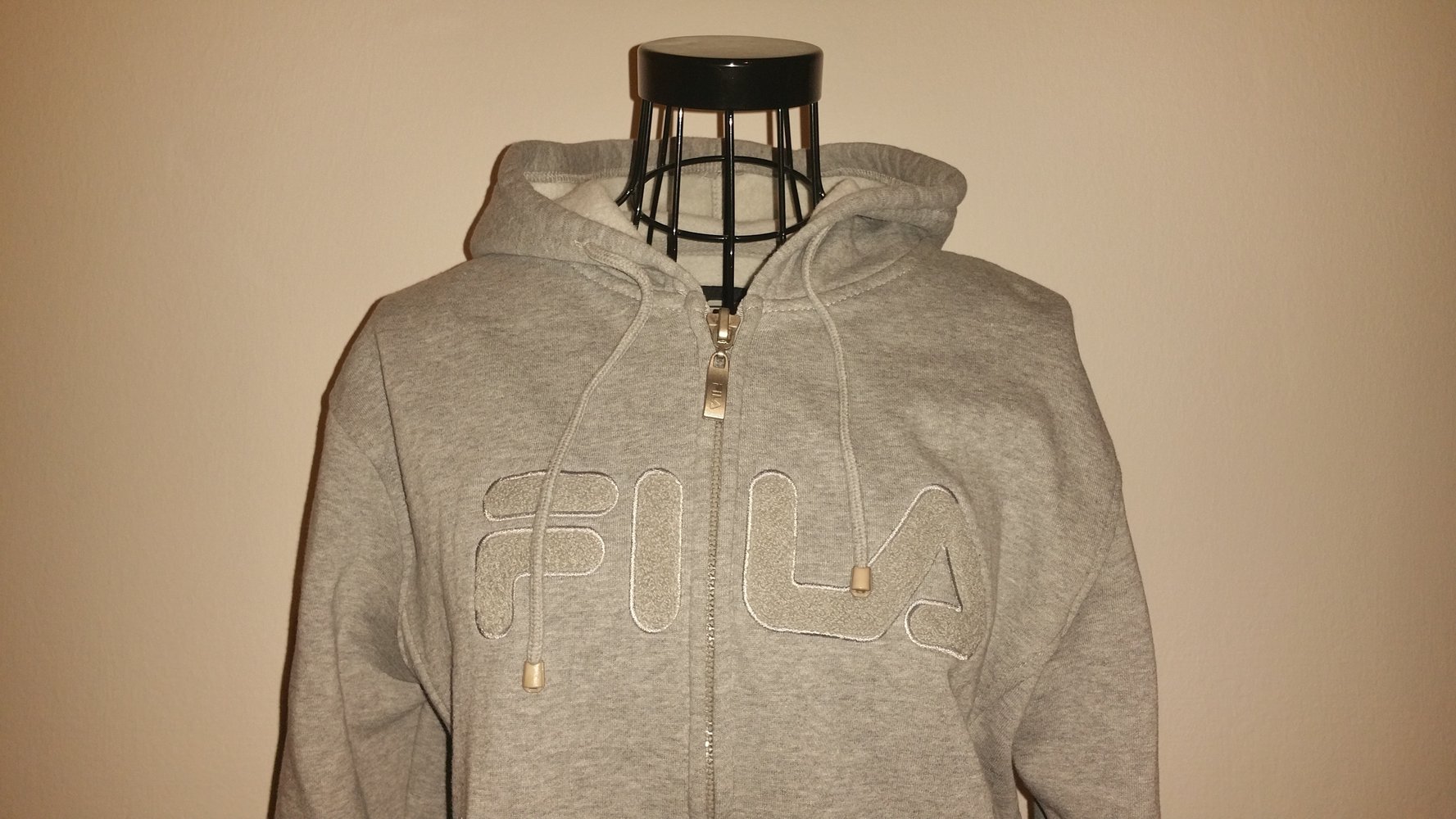 Fila Kaputzenjacke, grau