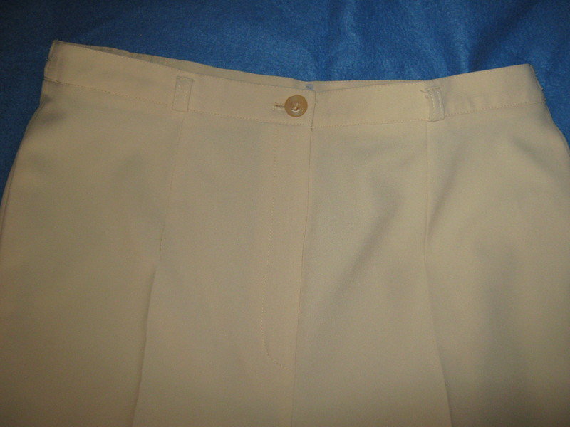 NEU* Edle * VINTAGE * High- Waist * Designer * Business * Anzugs * Hose * Gr. 38- 40/ M, ercu * cremé- beige *