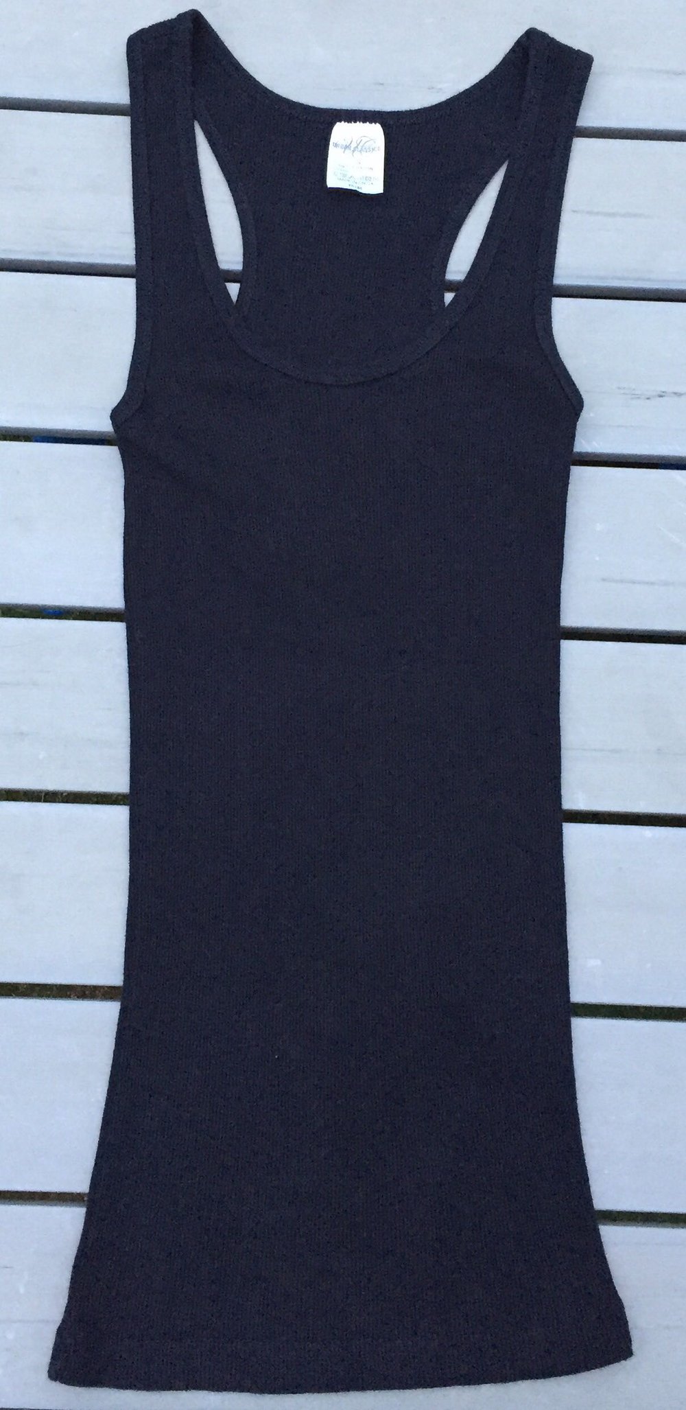 URBAN CLASSICS Rippshirt TANKTOP schwarz Gr. S