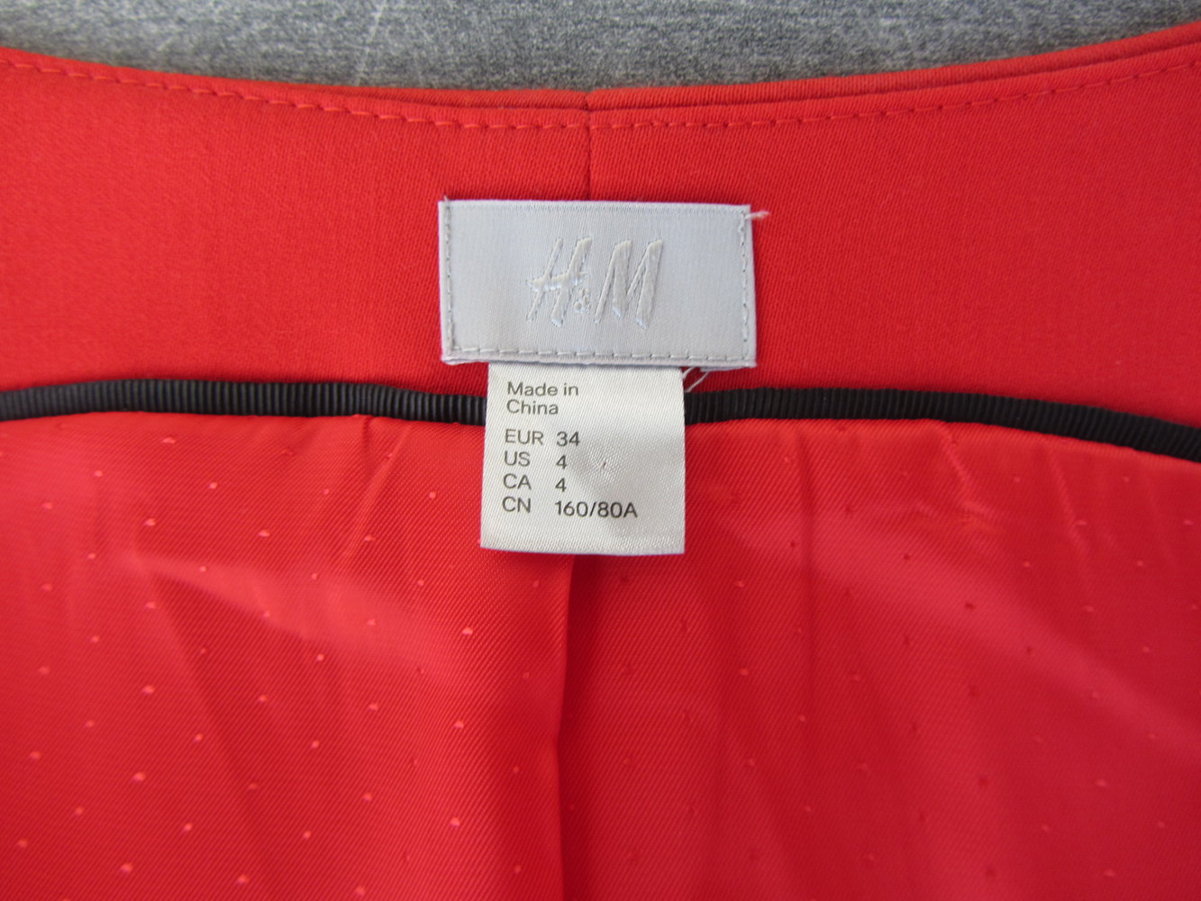 Rotes Kleid von H&M
