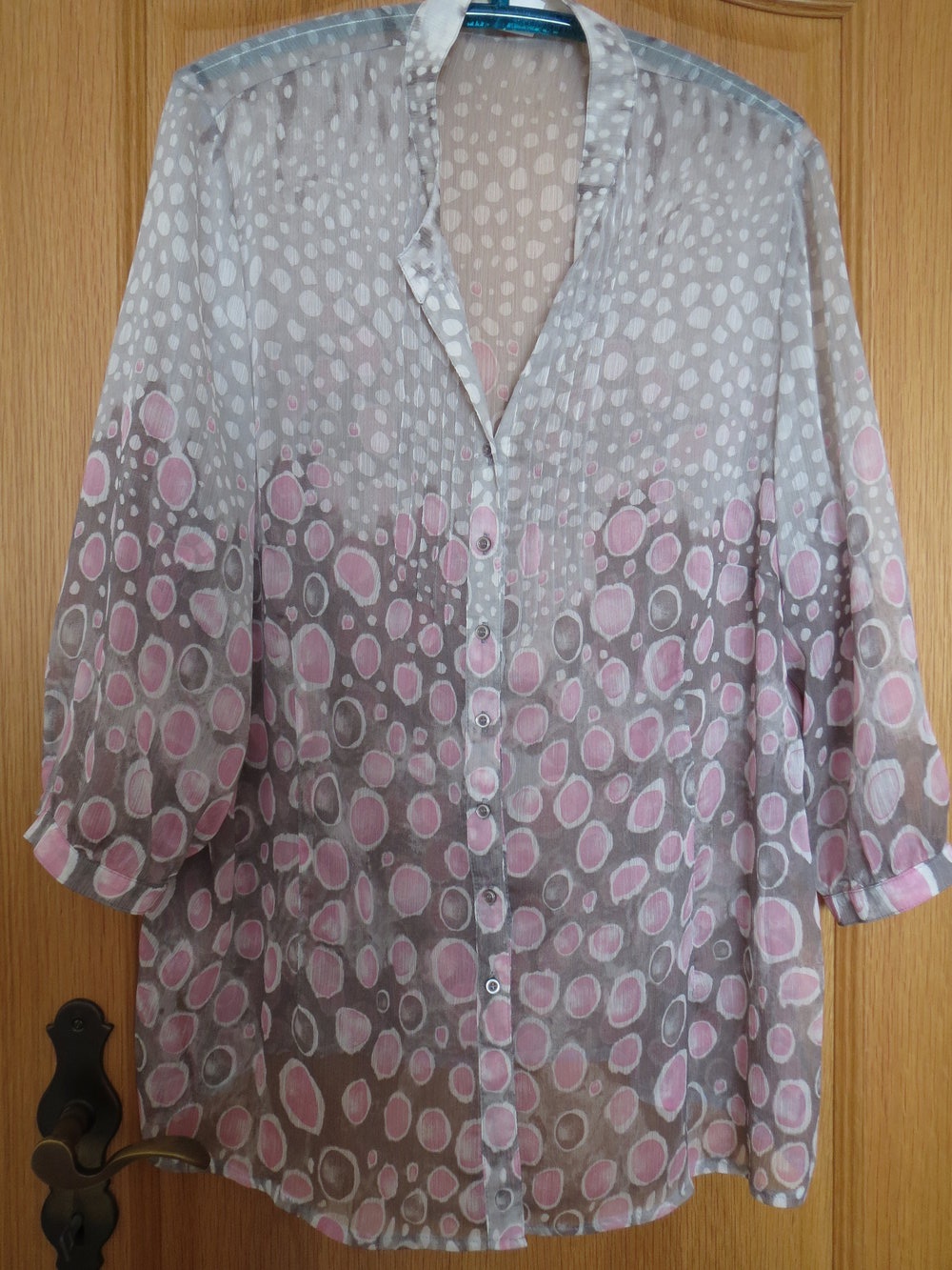 Bluse, Gr.50/XL, bunt