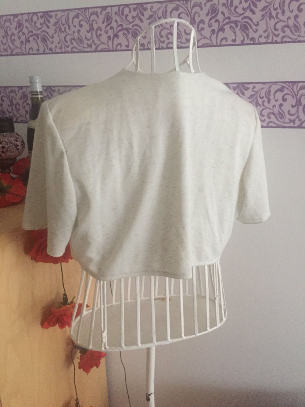 Weiß Beiger Bolero