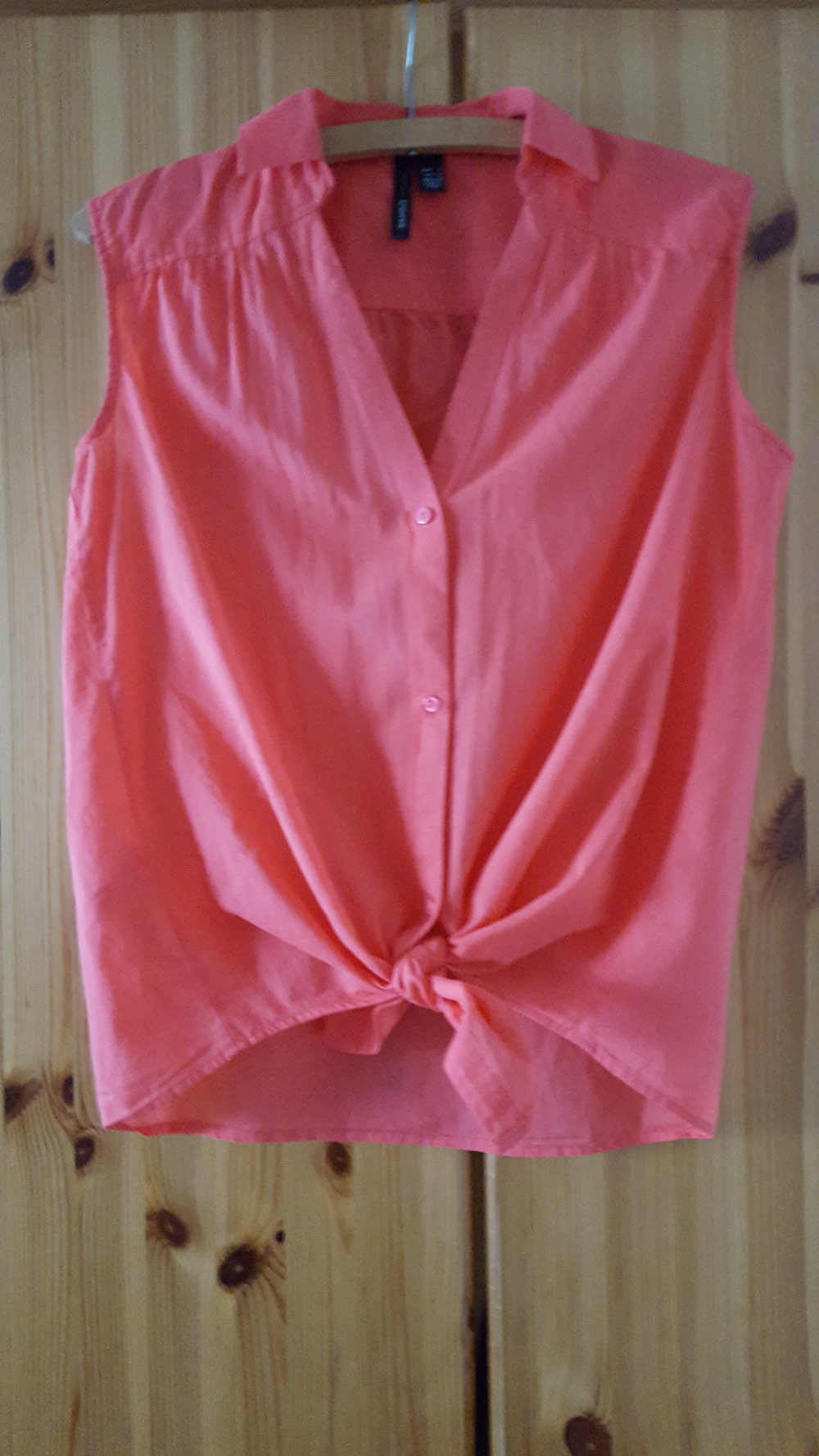 Mango Bluse mit Knoten