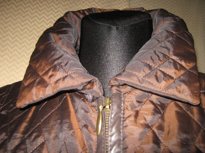 NEU * Edel * DESIGNER * Outdoor * Stepp- Jacke * im Englisch- Style * Gr. 40- 42/ M, braun- metallic *