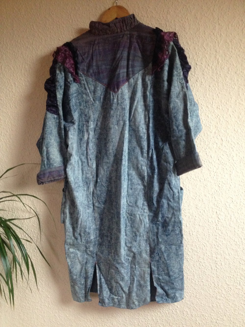 Umstandskleidung Vintage Jeanskleid