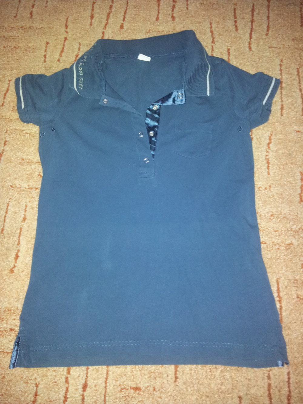 Poloshirt H2O Gr. S dunkelblau- anthrazit