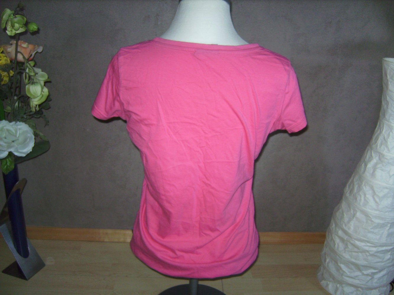 T-shirt, Sportshirt Gr. M, Kappa pink Kurzarm Outdoor Laufshirt Sportiv medium 