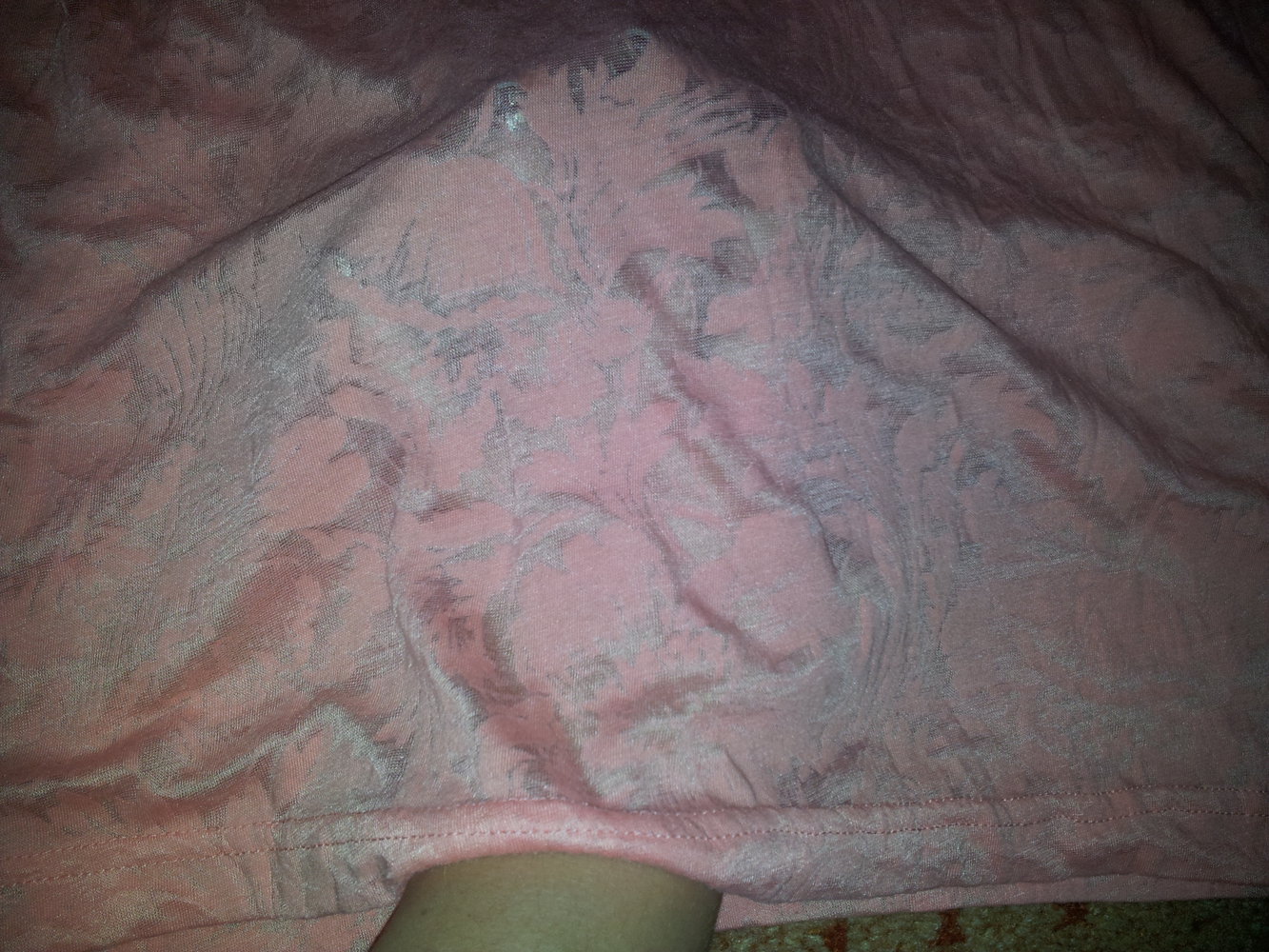 Shirt Tunika Strandtunika H&M apricot lachs Gr. L