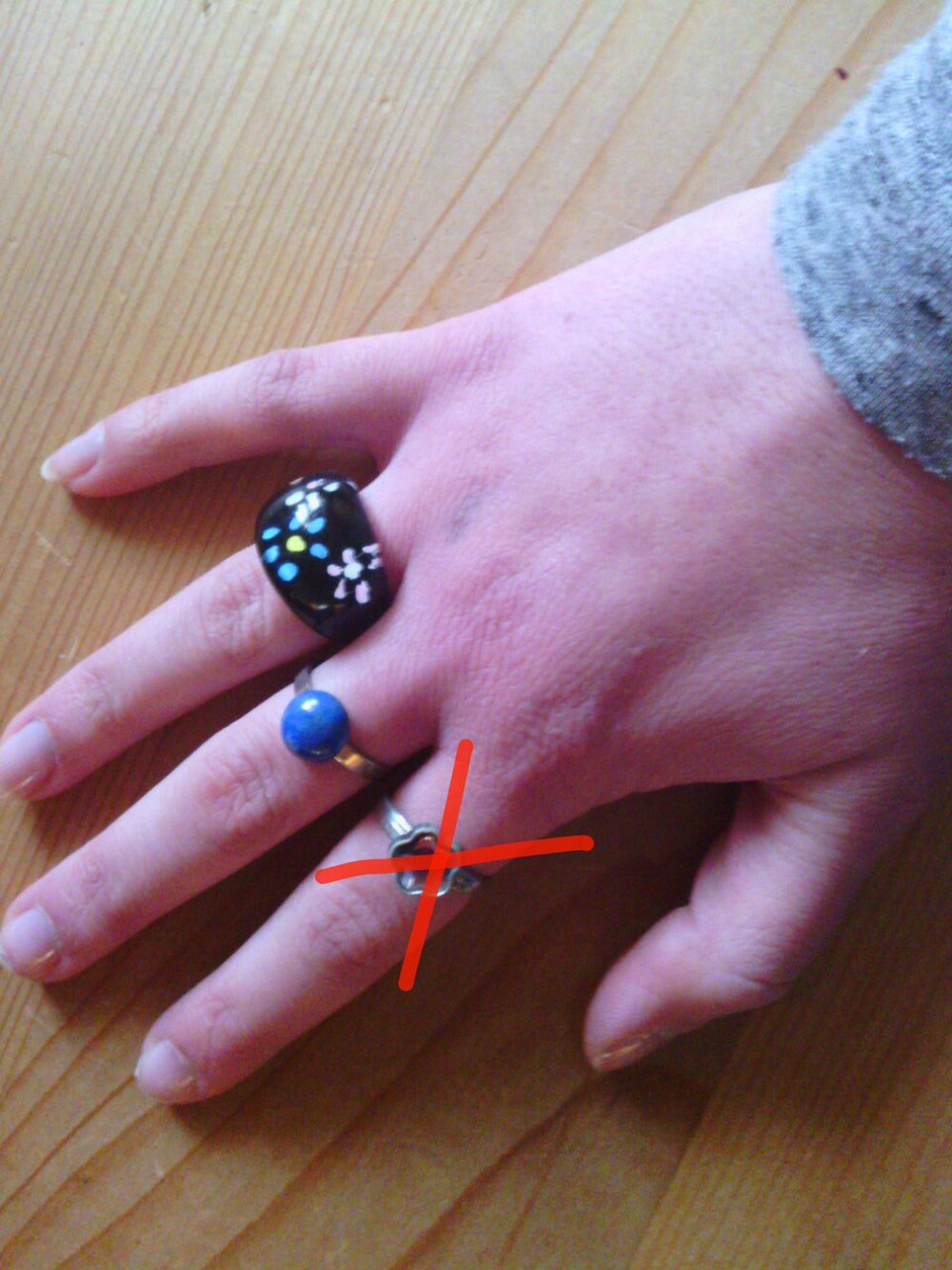 verschiedene Ringe