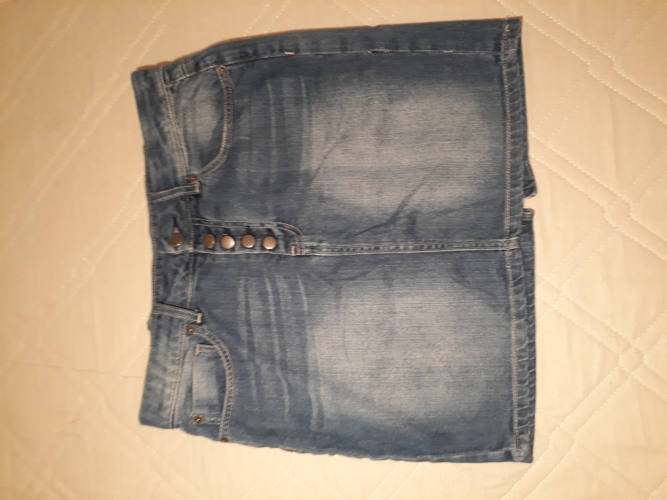 längerer Jeansrock von Amisu