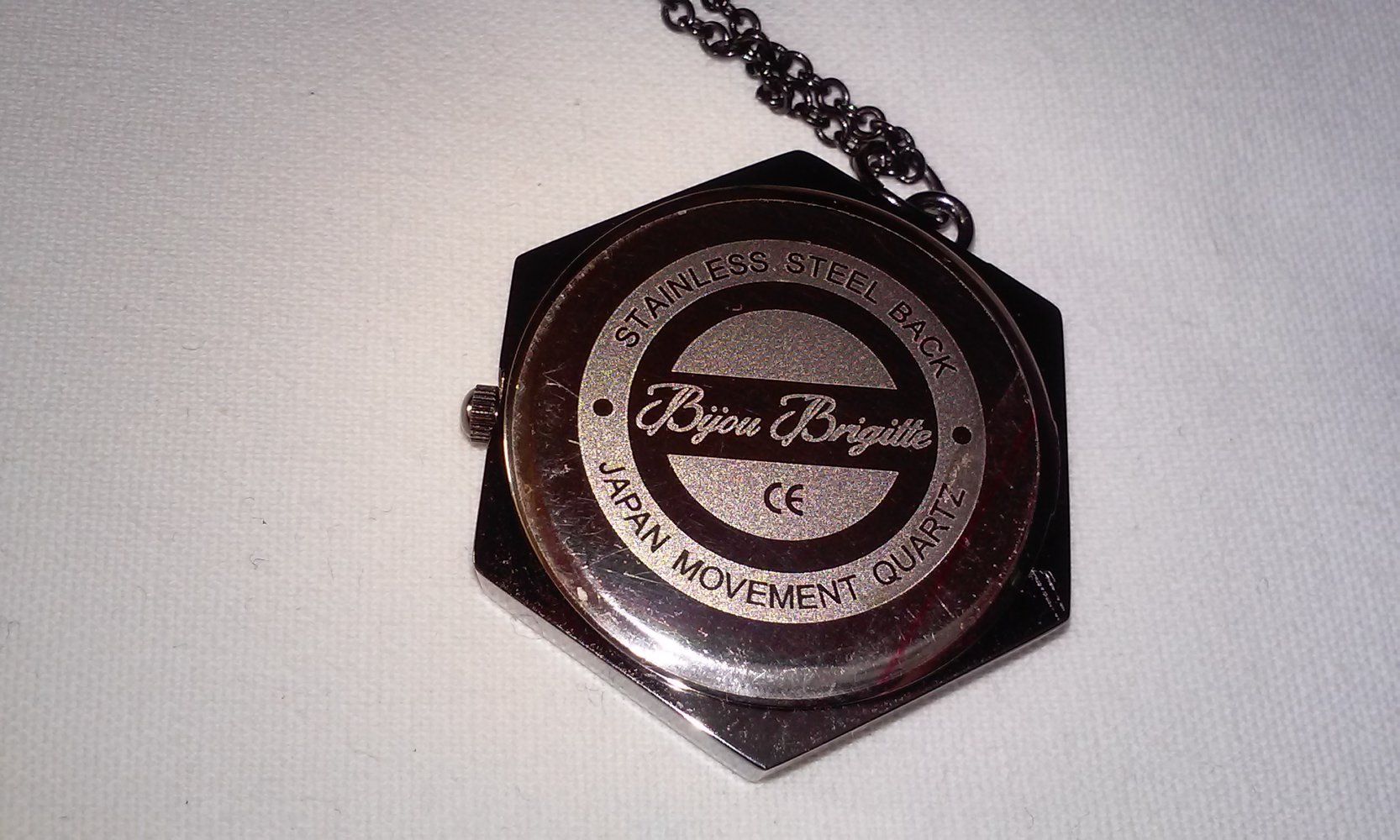 Kettenuhr Uhr Umhängeuhr ungetragen (Batterie voll)