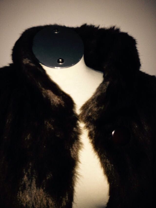 Webpelzjacke Fell Jacke Coat Swing 