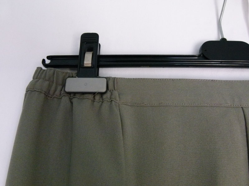 Damenhose Bundfalten Hose, grau, Business Büro Klassiker