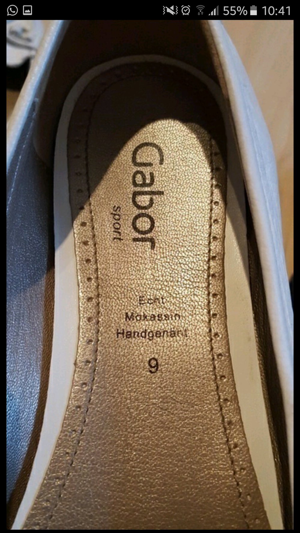 Weiße Ballerinas