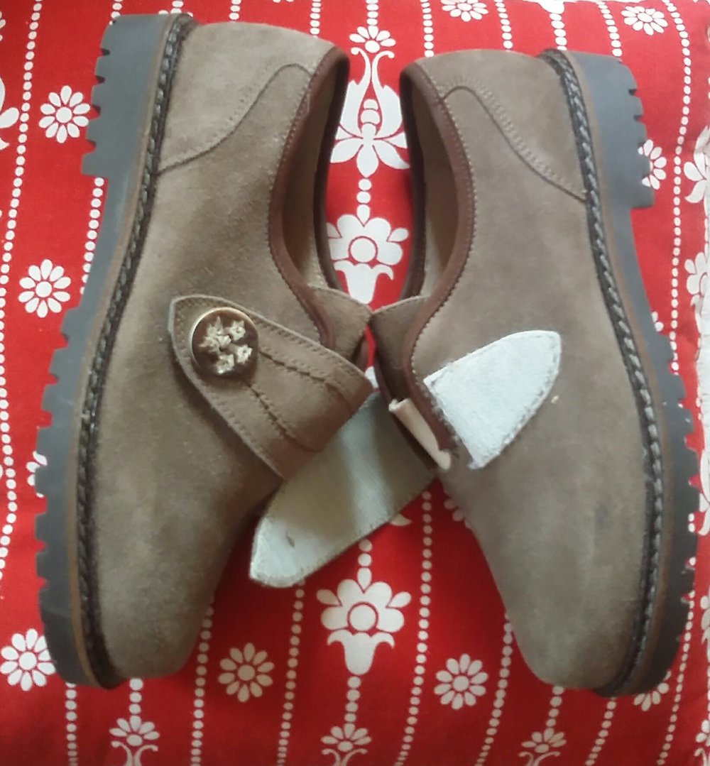 Halbschuhe im Landhaus -Look
