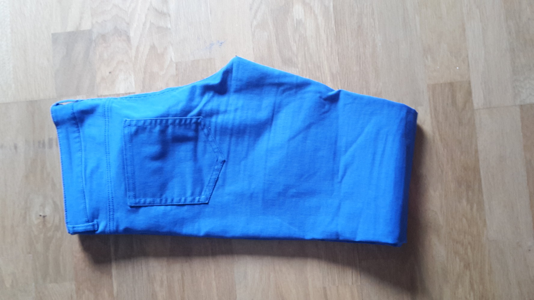 blaue Hose 