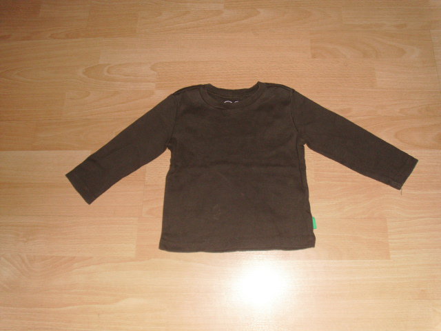 Langarmshirt von UCB, khaki, Gr. 80