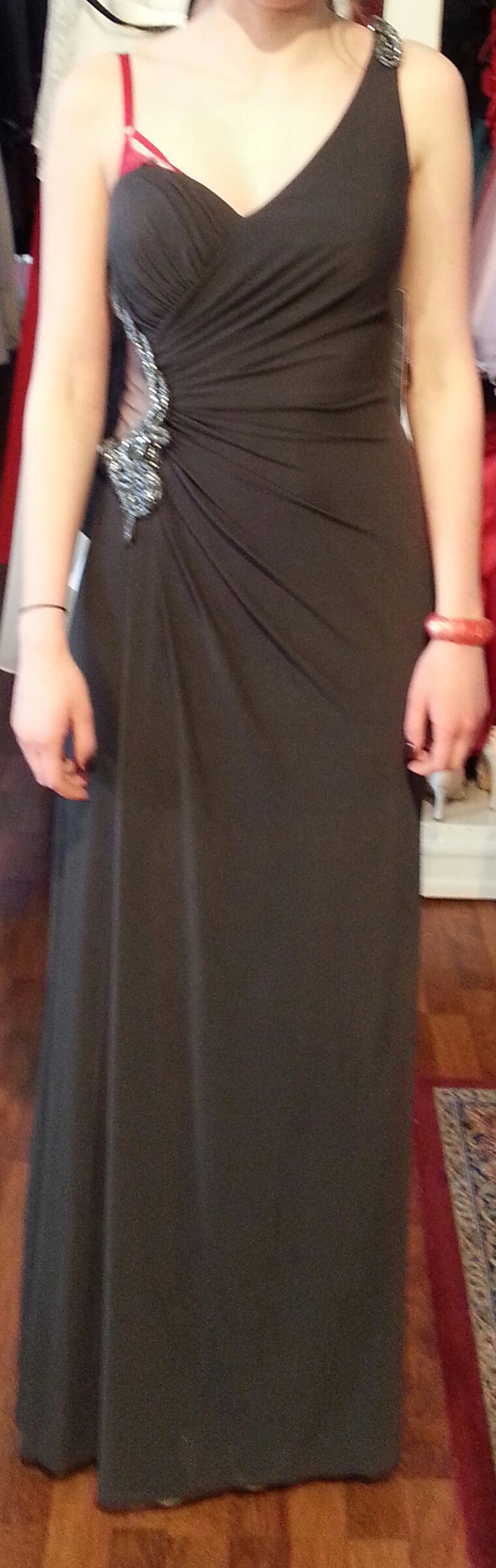 langes elegantes Abendkleid