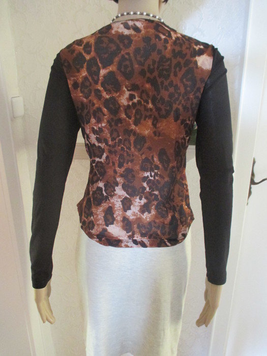 NEU Langarm Longsleeve Animal Leo T- Shirt 