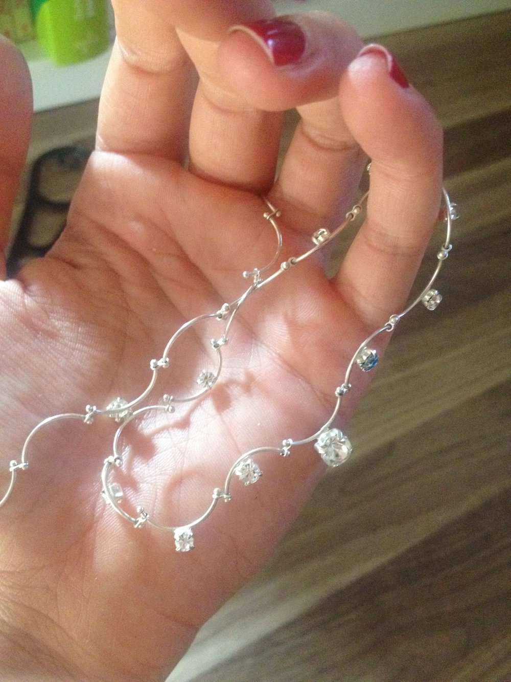Silberne Kette