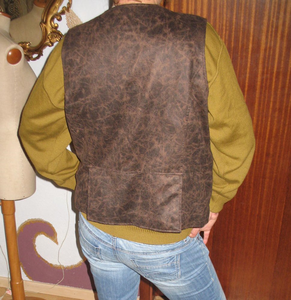 KunstLeder Weste