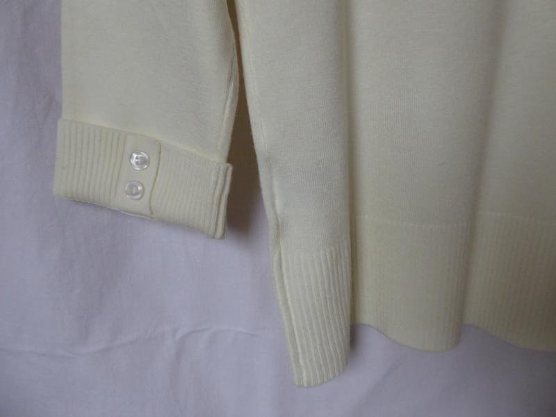 NEU: Wollweißer 3/4-Arm-Pullover von Miss H (Galeria Kaufhof)