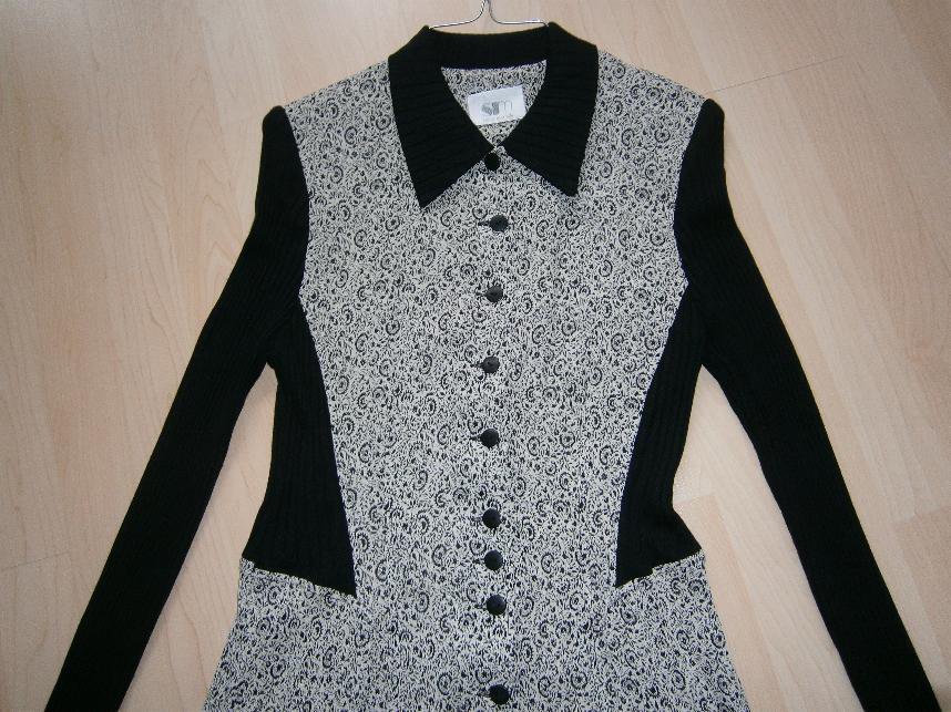 Schickes Maxikleid, Langärmelig von SM sonja modelle Gr. 40