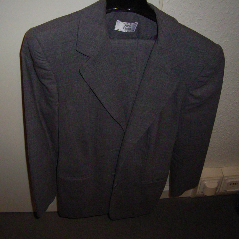 Hosenanzug Alba Moda Gr.36 grau