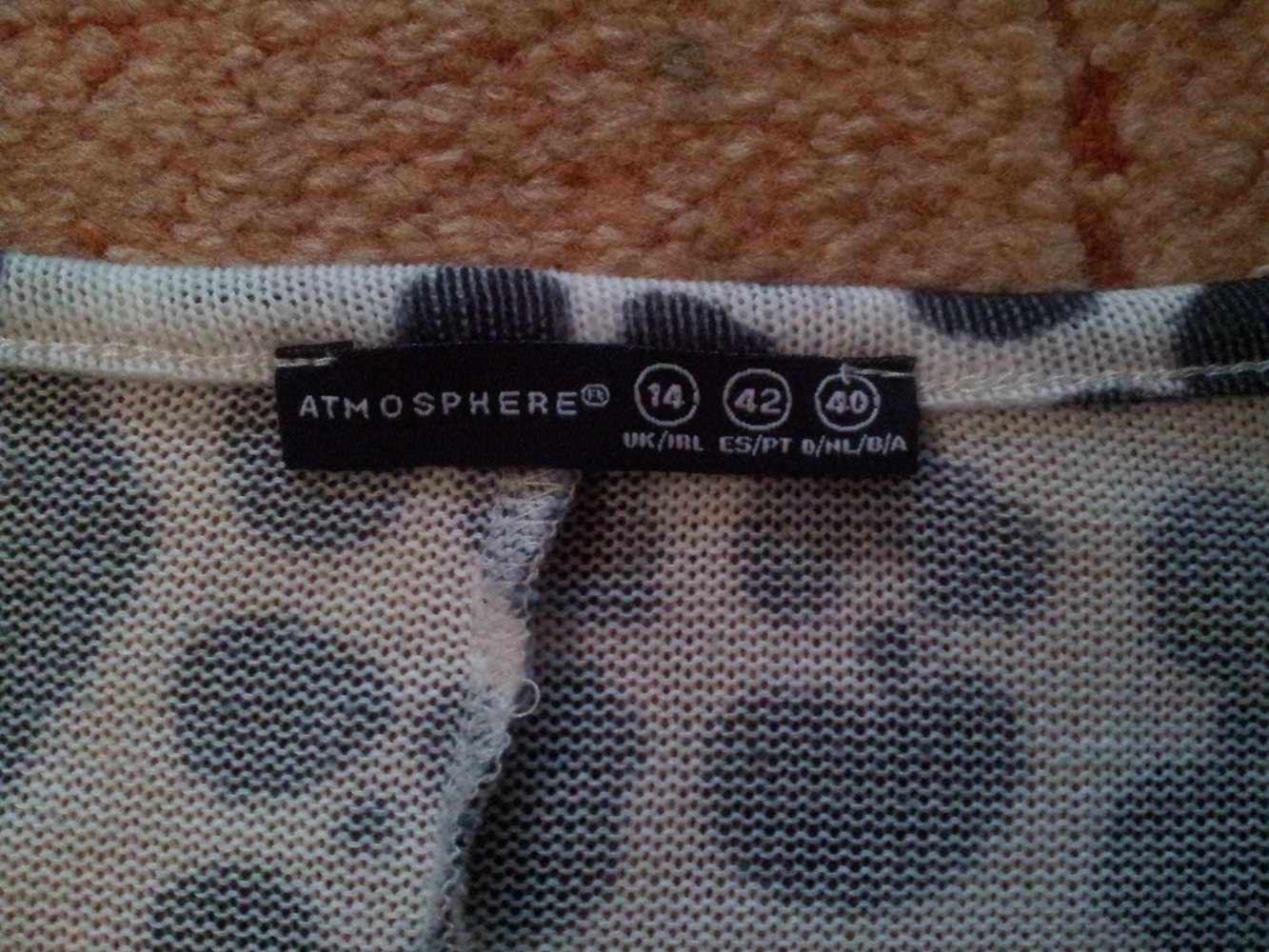 Pullover Leopard Atmosphere Gr. 40