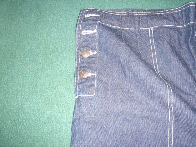 3/4 lange umstandshose-jeans gr.44 