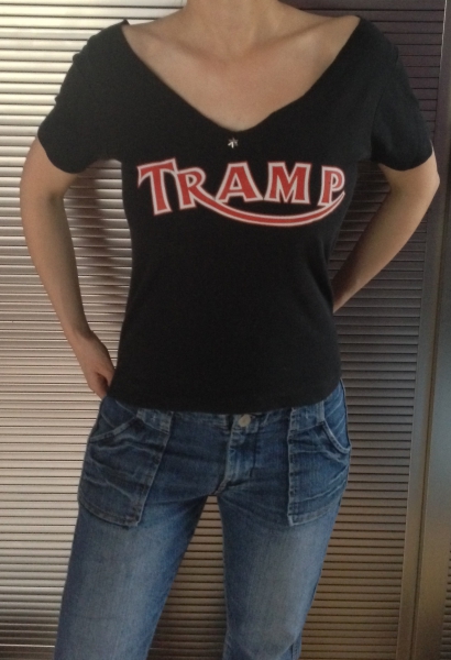 Tramp: Bandshirt Girlie Rock Wear von Mike Tramp
