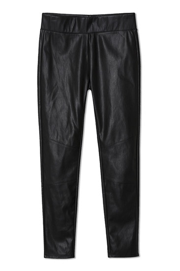 Leder Imitat Leggins 