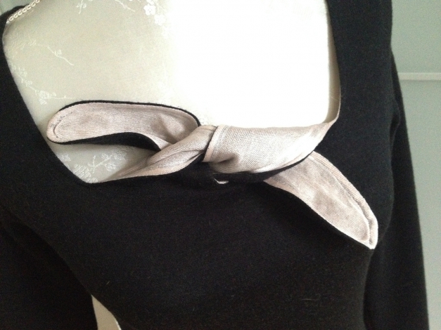 Sexy, schick und trotzdem warm, Wollkleid UNIKAT