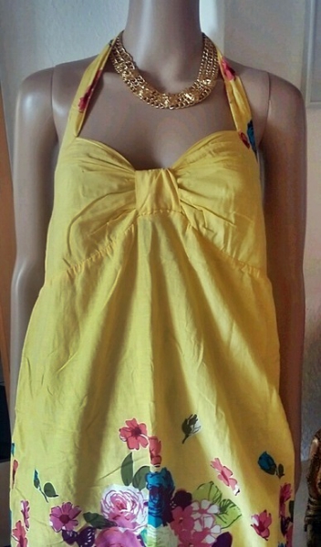 Wunderschöne Sommer Kleid in Blumenprint