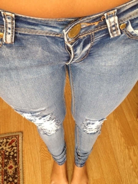 Zerrissene Hose 