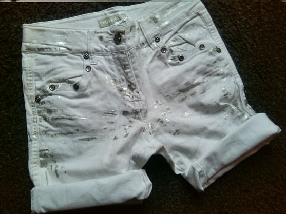 B1. Mädchen Stretch Jeans Shorts Bermuda Hot-Pants gr. 16 (170/176) Damen gr. 36 38