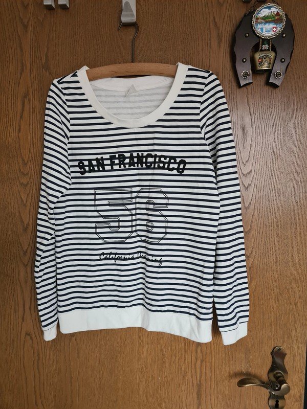 Sweater Vero Moda Gr. XS weiß marineblau NEU San Francisco 