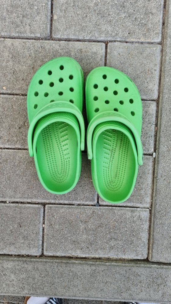 Crocs in grün