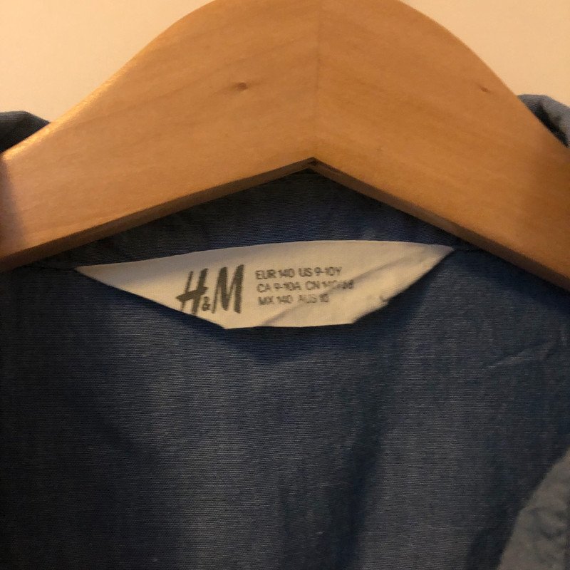 Jeans Kleid blau Gr.140 H&M