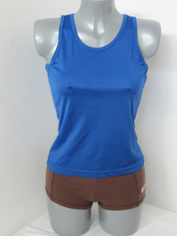 Top in tollem blau Ton
