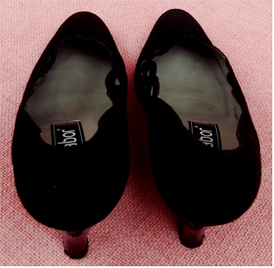 Pumps von Gabor - Obermaterial und Futter aus Leder - In matt-schwarz - Größe 3 1/2  (36)
