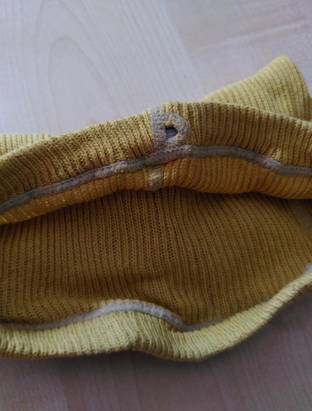 Gerippte Hessnatur Baumwollstrumpfhose Gr. 86/92