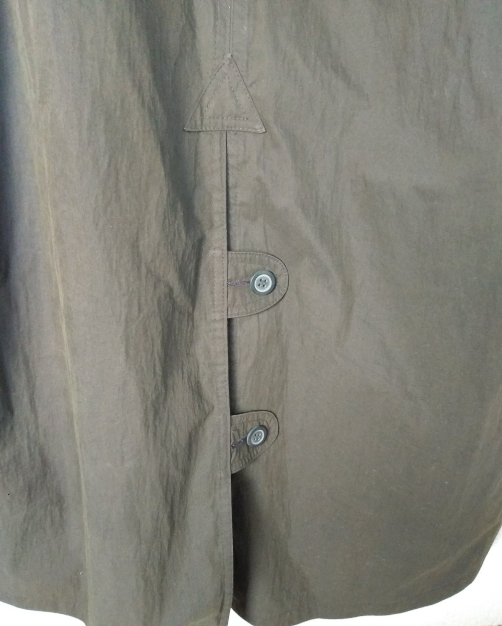Trenchcoat/ Mantel khaki Größe 46 Herren