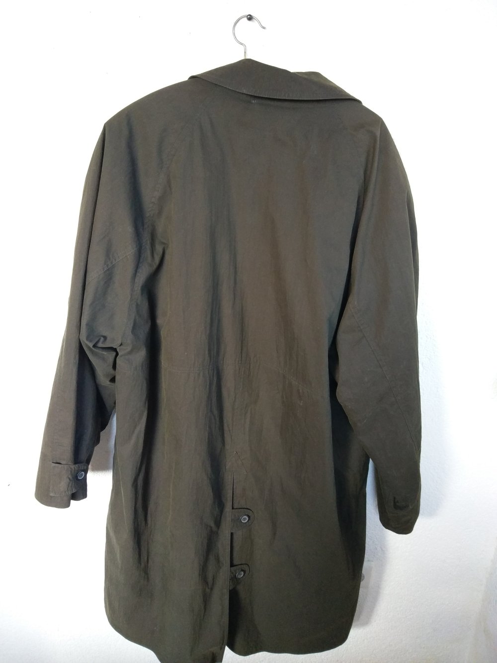 Trenchcoat/ Mantel khaki Größe 46 Herren