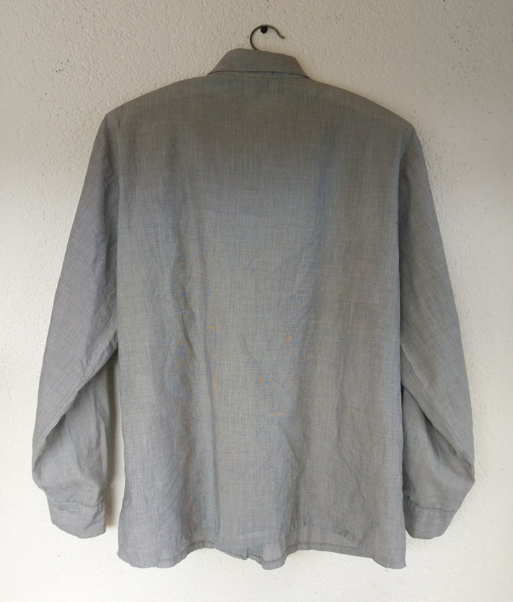 Grau-blaues Hemd/ Bluse von Angelika Moden Größe 42