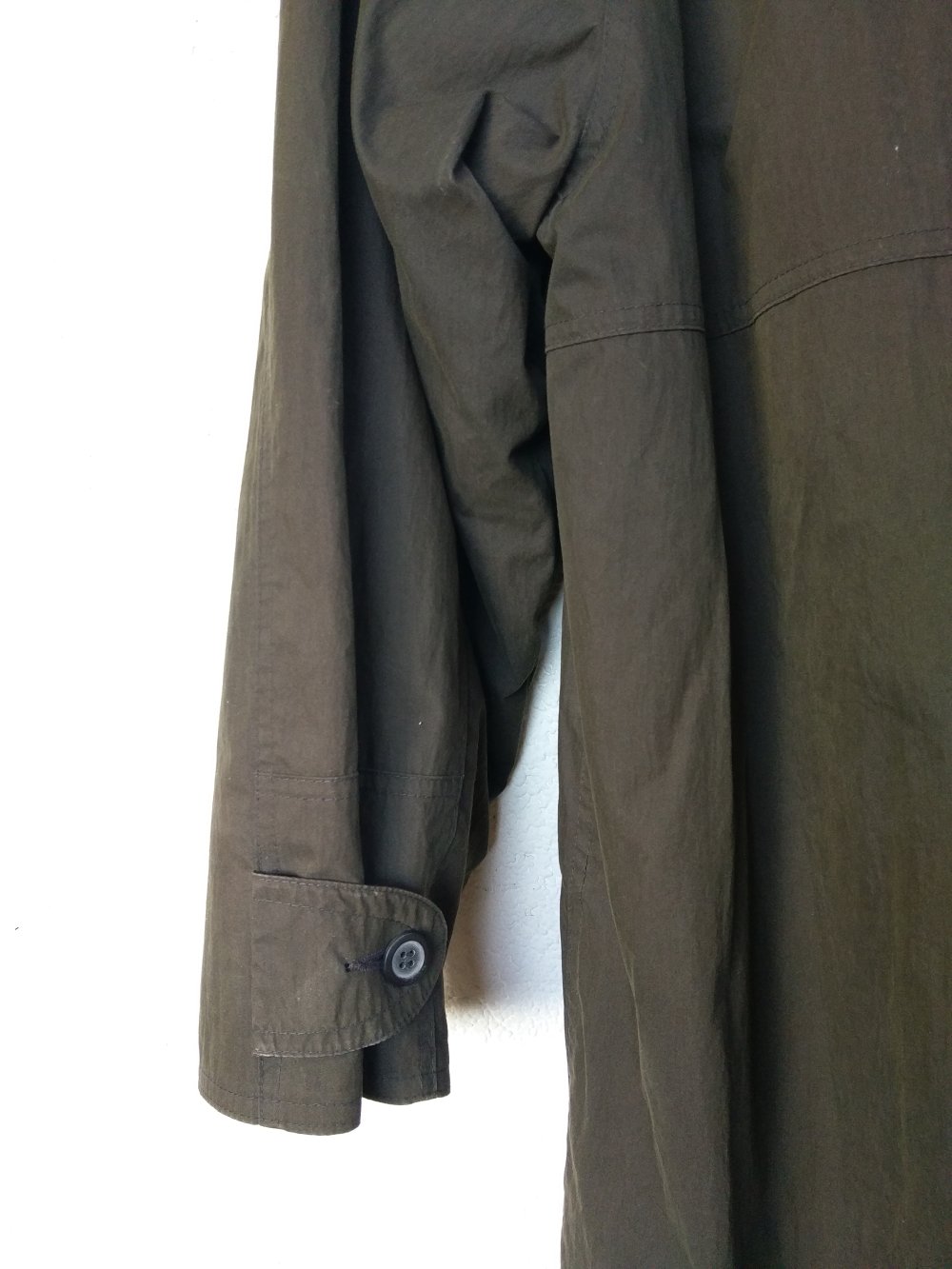 Trenchcoat/ Mantel khaki Größe 46 Herren