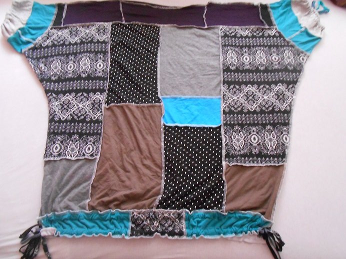 Tunika Handmade Unikat Gr. 48 Etsy