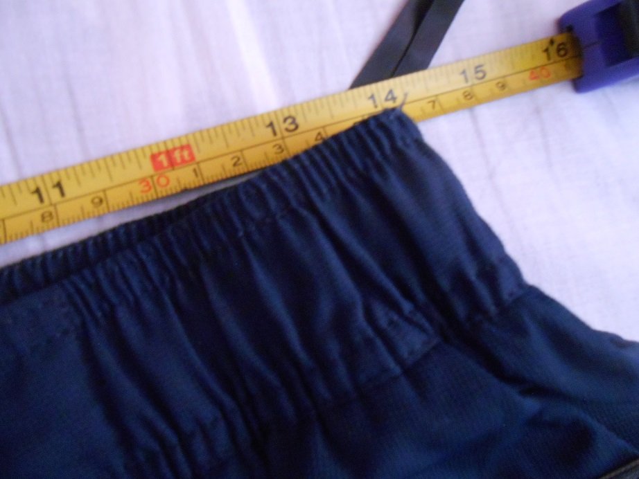 AproductZ Damen Caprihose mit Blütenstickerei dunkelblau Gr. 40