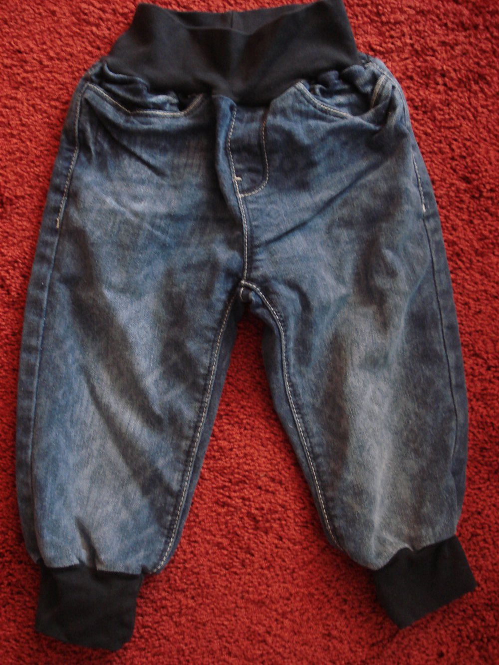 Stretch-Jeans mit Gummizug