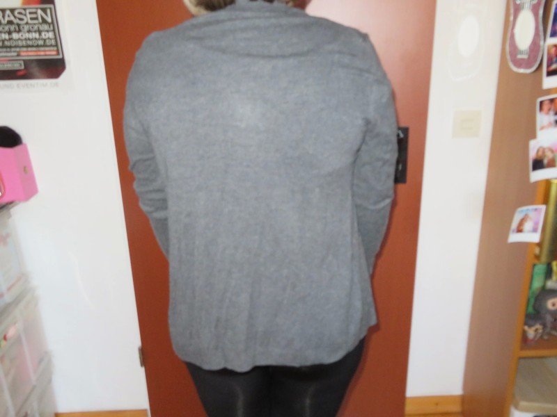 Cardigan grau Gina Tricot XL
